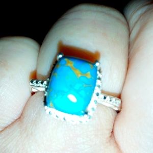 Blue Mojave Turquoise ring